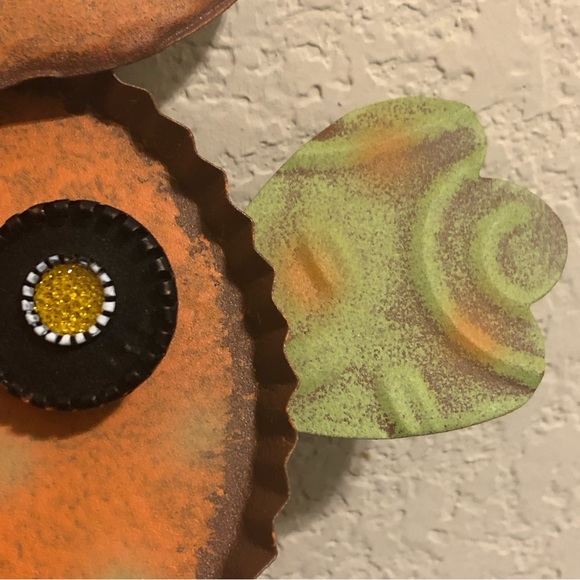 Metal Sculpted Owl Wall Hanging - Picture 7 of 8